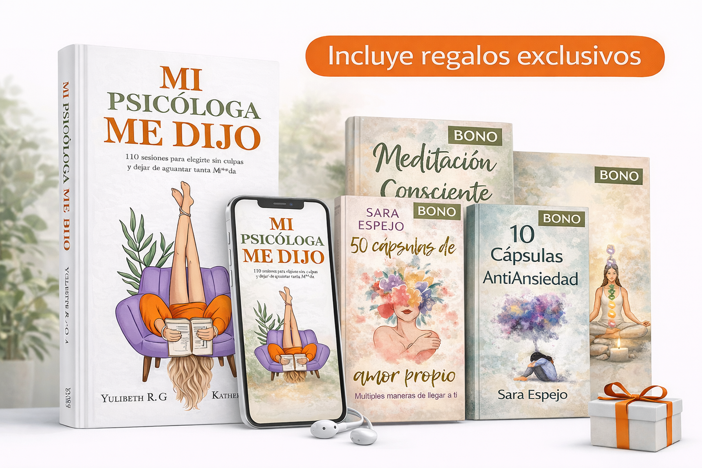 Mi Psicóloga Me Dijo – Libro + Audios y Regalos Exclusivos
